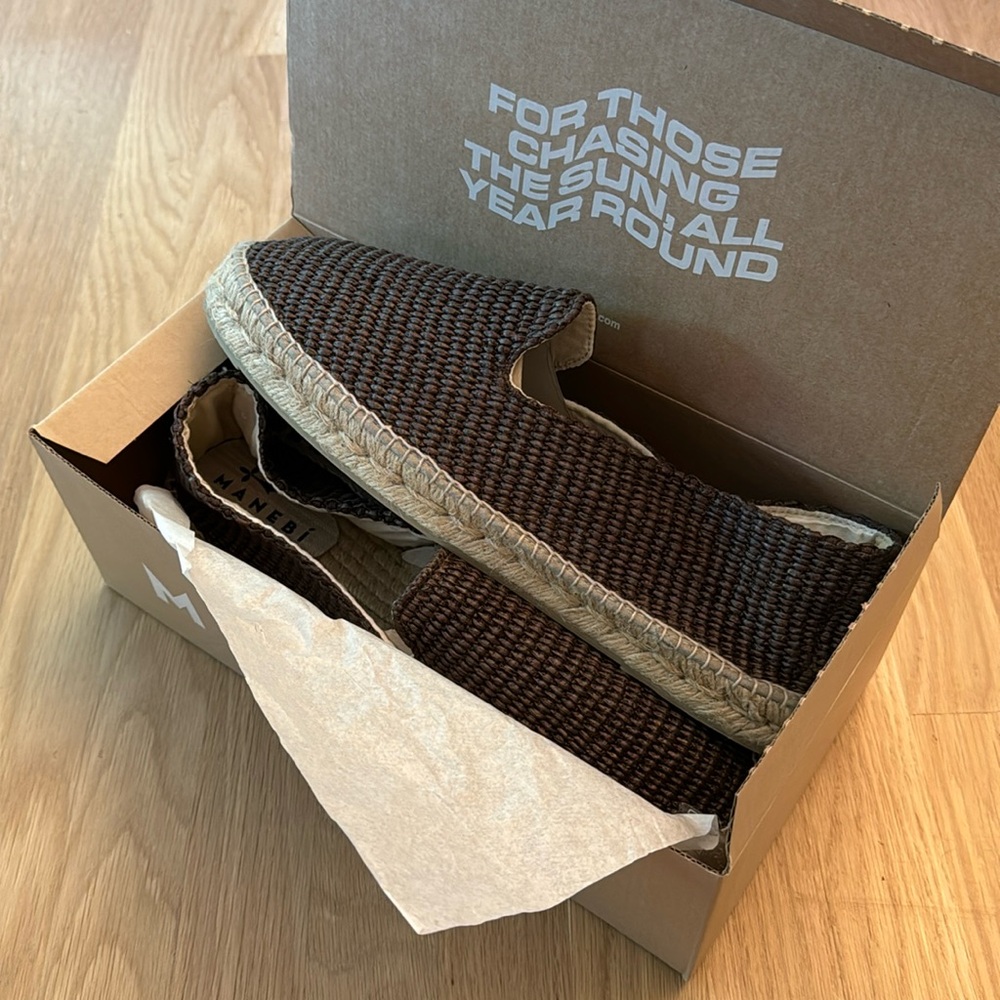 Woven Shoes Manebí Espadrilles (Size 46EU/12US)